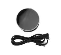 Vroomoto Magnetic Wireless Phone Holder 15W Fast Charging Suction Cup Ambient Light Multi-Angle Adjustable Mount Car Home Use Qi-Compatible Stand