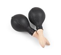 Vroomoto Maracas Percussion Instruments Hand Shakers Rhythm Instruments 25cm Sand Hammer Plastic Shell Wooden Handles for Live Performance Party KTV Concert