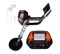 Vroomoto Metal Detector Underground Metal Detector Handheld Finder [PLACEHOLDER] Ergonomic Design All Mode Search Coil with 3.5mm Headphone Jack for Kids and Adults