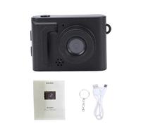 Vroomoto Mini Digital Camera Keychain 1080P Small Portable Photo Video Camera 1.54 Inch Screen Tiny Cameras (Black)