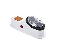 Vroomoto One Key Operation, Easy to Sharpen, no Need to use Expensive Sharpening or honing Oils, Electric Knife Sharpener, USB Powered, Multi-Function, for Chef Kitchen Knife