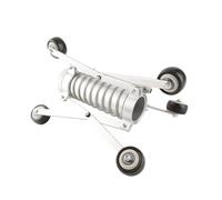 Vroomoto Pipeline Inspection Camera Skids Sewer Camera Guide Wheels Drain Wheel Assembly Expandable 6 Wheel Aluminum Alloy with 20-40cm Pipeline for 23mm 50mm Head