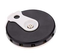 Vroomoto Pitch Pipe Tuner Vocal Pitch Pipe Chromatic Tuner C C Note Selector Chrome Plated Housing Marked Openings for Choir Teachers A Capella Groups