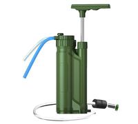 Vroomoto Portable Water Filter Pump Survival Water Purifier Outdoor Filter Pump Backpacking 8000L RO Filtration 200-300ml/min with Fast for Camping Hiking Emergency (UF)