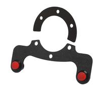 Vroomoto Premium Carbon Fiber Horn Button Kit, Single or Dual Button, for MOMO//Nardi//VERTEX Racing Steering Wheel, Acrylic + Carbon Fiber Material, Direct Replacement (pair)