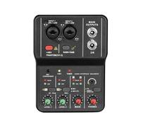 Vroomoto Professional USB Interface Sound Card 48V Power 16bit/48kHz for Music Recording Orchestration