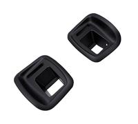 Vroomoto Rear Seat Lock Cover Trim, 2pcs Left Right Black Abs | Abs Material, Replacement Parts, Debris Protection, A-Class W176 12-18, CLA C117 14-18, GLA X156 14-19