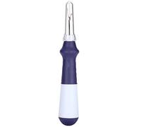 Vroomoto Seam Ripper Tool Stitch Remover Thread Remover Ergonomic Long Non Slip Handle Stainless Steel Red Mini Ball with Large Fork for Sewing Threads Fabrics Fishing Lines (Dark Blue)
