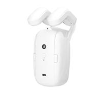 Vroomoto Smart Curtain Motor Curtain Opener WiFi Robot Automatic Opener APP Remote Control Timer Temperature Light Sensor with for Roman Rod (White)