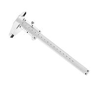 Vroomoto Stainless Steel Vernier Caliper Sliding Gauge Calipers Gauge 0-150mm 0.02mm Mechanical Reading Inside Outside Depth Step Measurement Tool with Storage Case for Jewelry School