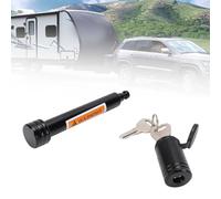 Vroomoto Trailer Hitch Lock 5/8in Pin, 2in Receiver, Class 3 4 | Anti Theft Security, High Strength Metal, Rustproof, Outdoor Towing, Most Vehicle Compatibility