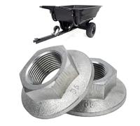 Vroomoto Wheel Axle Nut 32mm M24x1.5mm Steel Trailer Replacement
