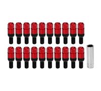 Vroomoto Wheel Lug Bolts M14x1.5 Cone Seat 35CrMo 12.9 Grade | 35CrMo Steel, Rustproof Material, M14x1.5 Thread, 17mm Hex, Automotive Fasteners, Universal Car Fitment
