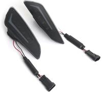 VROTEX motorcycle headlight Motorcycle Headlight Assembly for Vespa for Sprint 125 150 For Primavera Front Rear Brake Lights(Front black)