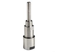VRTYVEYBB 1/4 Inch Shank Router Collect Extension Rod Holder Chuck Adapter Extender, Router Collet Extension Rod Carbon Steel Milling Cutter Adapter Extender for Woodworking(1/4 Shank to 1/4)