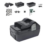 VRTYVEYBB 10-cell battery housing for BSL1830 18V battery with protective PCB, plastic housing without cells