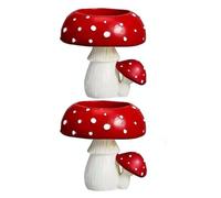 VRTYVEYBB Crafted Mushroom Candle Holders Perfect for Setting the Mood During Gatherings
