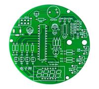 VRTYVEYBB DIY Electronic Scale Kit with 0.01g Resolution & 1kg Capacity, Round Digital Tube Display, for 51 Microcontroller Projects