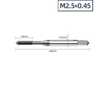 VRTYVEYBB Extrusion cutting drill bit with cobalt content for stainless steel, flat head, HSS-E steel with industrial coating, M2-M12