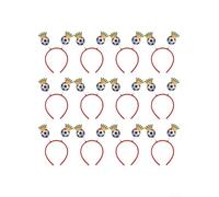 VRTYVEYBB Football Fans' Hairband for Euro Cup 2024, Suitable for Various Occasions (R)