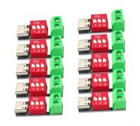 VRTYVEYBB for usb-c for pd Decoy Board 10-Pack 4V-22V Input Range for | Supports PD3.0, for pd2.0, for bc1.2 protocols, 100W for max power, over-voltage safety, 10-piece bulk pack