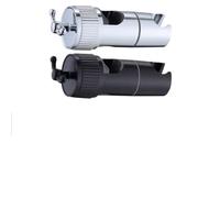 VRTYVEYBB No punching shower head bracket base adjustable lifting rod rain hanging head, black