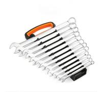 VRTYVEYBB Plastic Wrench Organizer Rack for Socket Storage, Self-Locking PP Holder with Hook, 5/8/10/12-Piece Set
