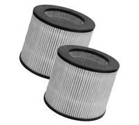 VRTYVEYBB Replacement Air Purifier Filter for Bissell 2801 with HEPA and Carbon Technology, High Efficiency Filtration for Capturing Airborne Particles, Easy Tool-Free Install, 2/4 Pack(2 PACK)