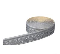 VRTYVEYBB Simplify Your Interior Design with Our Self Moisture Proof Decorative Wall Borders (Silver Gray)