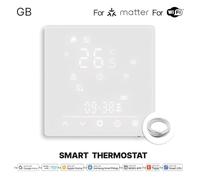 VRTYVEYBB Smart Home Heating Control For MOES WiFi Thermostat Supporting For Tuya & For Matter Protocols with Child Safety Lock Feature