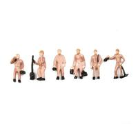 VRTYVEYBB This Unique Collection Includes a Total of 27 Detailed Plastic Railway Worker Figures Made to Enhance Any Diorama Layout in Scale 87