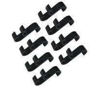 VRTYVEYBB Towel Rack Hook Pack of 8 Efficiently Dry Towels and Clothes with This Practical Radiator Solution (Black)