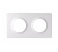 VRTYVEYBB Wall Switch Frame for EF2G EF3G Fusion Series, IP65 Waterproof ABS Housing, 2 Input 3 Output Remote Control, White 157x86/228x86mm