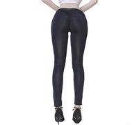 VRTYVEYBB Womens High Elastic See Through Leggings Ultra-Thin Sheer Yoga Pants Skinny Trousers for All Seasons Daily Wear Sexy Style Solid Color Black White One Size(Black)