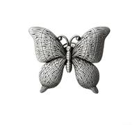 VRTYVEYBB Zinc Alloy Door Knobs in Butterfly Shape Fun Addition to Kids' Furniture (Ancient Tin)