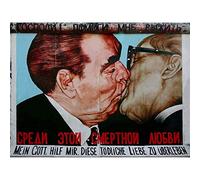 Vrubel Help Me Survive Deadly Love Art Print Poster Wall Decor 12X16 Inch