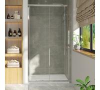 Vruc 1000X1900mm Shower Enclosure Sliding Door Chrome
