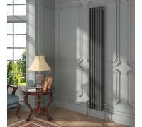 Vruc Cast Iron Style Radiator Traditional 3 Column 1800X292mm Anthracite