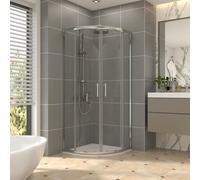 Vruc Quadrant Shower Enclosure 760 X 760 X 1900 mm Chrome