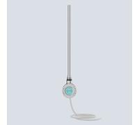 Vruc Wifi Round Button Thermostatic Heating Element 400W Chrome For Heated Towel Rail Radiator