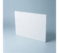 Vruc Wood L Shape Shower Bath End Panel 700mm Gloss White