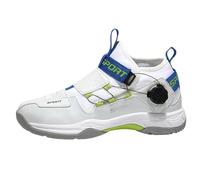 Vrupons Classic All-Court Training Shoes for Men Women, Tennis Badminton Basketball Footwear White Blue