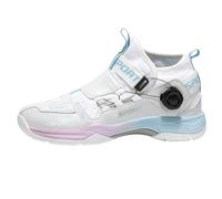 Vrupons Classic All-Court Training Shoes for Men Women, Tennis Badminton Basketball Footwear White Pink