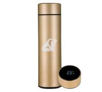 VRUTZ Smart Flask for Hot and Cold Drink with Temperature Display Stainless Steel Thermo Flask for Boiled Water Bottles Insulated Milk Tea Coffee Travel Mug 500ml (Golden)