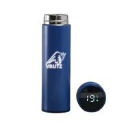 VRUTZ Smart Flask for Hot and Cold Drink with Temperature Display Stainless Steel Thermo Flask for Boiled Water Bottles Insulated Milk Tea Coffee Travel Mug 500ml (Blue)