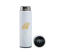 VRUTZ Smart Flask for Hot and Cold Drink with Temperature Display Stainless Steel Thermo Flask for Boiled Water Bottles Insulated Milk Tea Coffee Travel Mug 500ml (White)