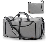 VS VOGSHOW 100L Large Packable Travel Duffle Bag, Overnight Weekend Carry on Holdall Bag Foldable Sports Gym Bag with Shoe Compartment for Men Women