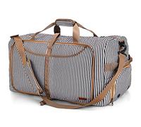 VS VOGSHOW Travel Duffle Bag 80L Foldable Holdall Large Weekend Overnight Duffel Bag Gym Sports Carry on Bag with Shoe Compartment for Men Women