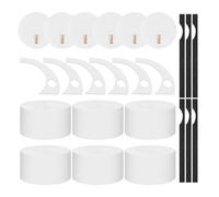 VS101 Vacuum Filters Replacement Compatible with Shark MessMaster Portable Wet Dry Vacuum VS101 VS100 VS105 UV105-6 Post-Motor Filter + 6 Foam & Felt Filter Kit, Parts # XFFKVS100, XPMFVS100