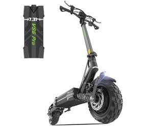 VS6 Pro electric scooter,52V 20.8Ah Battery Long Range 65KM,10" Adaptable All Terrain Pneumatic Tyres,High Performance Folding EScooter for Adult,for Travelling.